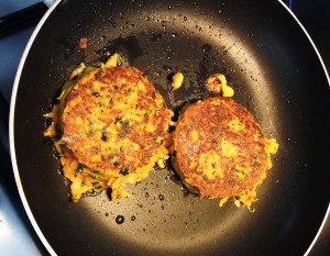Rosti cooked
